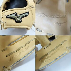 【未使用】MIZUNO/ミズノ 軟式用 内野手用 グローバルエリート 1AJGR29523 /080の画像6