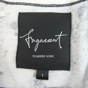 ☆FAGASSENT/ファガッセン Tシャツ TOSHIKI AOKI BLUE GASH 1 /LPLの画像3