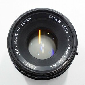Canon/キャノン CANON LENS FD 50mm 1:1.8 S.C. 単焦点レンズ カメラ レンズ /000の画像2