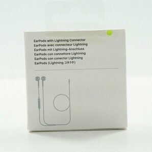 【未開封】Apple/アップル MMTN2J/A A1748 EarPods Lightning Connector イヤーポッズ イヤホン /000の画像2