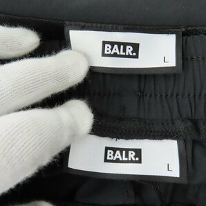 ☆【未使用】BALR./ボーラー ルイスリムリップストップ トラックジャケット パンツ セットアップ B1268.1001/B1412.1021/L /080の画像3