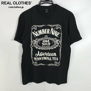 ☆NUMBER NINE/ナンバーナイン OLD No.9 プリントTシャツ/3 /LPL