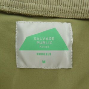 ☆【未使用】SALVAGE PUBLIC Kolepa/サルベージ パブリック コレパ Makani Nylon 4way Blouson/ブルゾン ベージュ SVKS3006/M /060の画像3