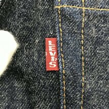 LEVIS/リーバイス 501 刻印555 米国製 BIG E 不均等V ボタンフライ 501-0001/W30L40 /060_画像4