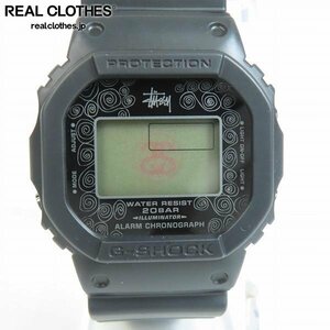 G-SHOCK×STUSSY/G-ショック×ステューシー 3rdコラボモデル 25周年記念 DW-5000ST-1JR【動作未確認】 /000