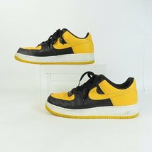 NIKE/ナイキ Air Force 1 Low/エアフォースワンロー Black University Gold 820266-011/28.5 /080_画像4