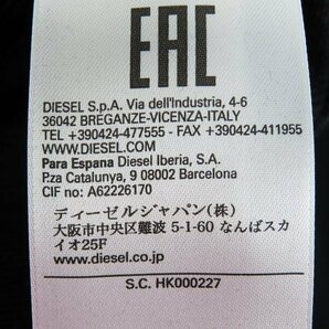 ☆DIESEL/ディーゼル クルーネックスウェットシャツ M /060の画像7