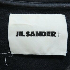 ☆【JPタグ】JIL SANDER+/ジルサンダー ロゴ刺繡 半袖スウェット JPUR707527/S /000の画像3