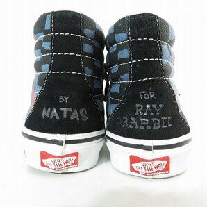 VANS×KROOKED/バンズ×クルキッド SKATE SK8-HI Ray Barbee Natas スニーカー 500714/25 /080の画像2