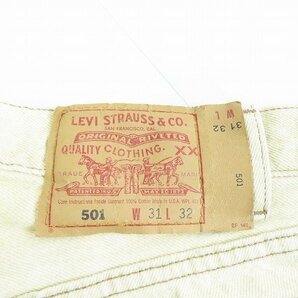 LEVIS/リーバイス 501 刻印522 USA製 カラーデニムパンツ 501-0612/W31L32 /060の画像6