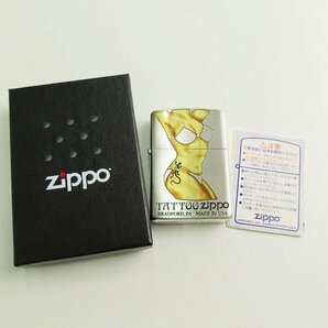 ZIPPO/ジッポー TATTOO/タトゥー サンバーン ガールプリント 04年製 /LPLの画像7