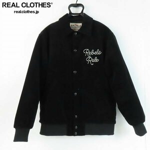 ☆CALEE/キャリー EMBROIDERY CORDUROY AWARD TYPE JACKET コーデュロイ アワードジャケット CL-23AW059 M /080