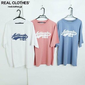 ☆ANSWER/アンサー authentic 21 Tシャツ/カットソー/3点セット /060の画像1