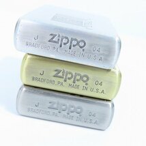 ZIPPO/ジッポー LUCKY STRIKE/ラッキーストライク 2005 Original ZIPPO Collection Series 木箱入り 04年製 3点セット /000_画像6