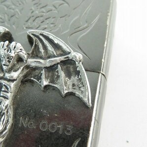 ZIPPO/ジッポー DEVILMAN/デビルマン メタル張り 98年製 /LPLの画像9