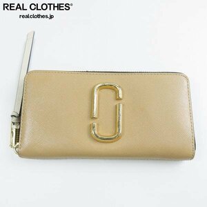 MARC JACOBS/ Mark Jacobs SNAPSHOT/ snap Schott round fastener long wallet M0013352 /LPL