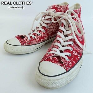 CONVERSE/ Converse ALL STAR/ all Star 100 anniversary BANDANA HI sneakers / shoes 1CK750/28 /080