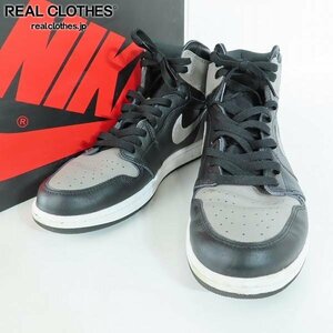 NIKE/ナイキ AIR JORDAN 1 RETRO HIGH OG SHADOW エアジョーダン1 レトロハイ 555088-013/29 /080