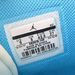 OFF-WHITE×NIKE/オフホワイト×ナイキ AIR JORDAN 1 X NRG POWDER BLUE AQ0818-148/27 /080の画像6