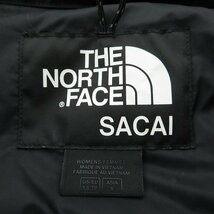 ☆sacai×THE NORTH FACE/サカイ×ノースフェイス BOMBER JACKET/ボンバージャケット NDW971SA S /100_画像3