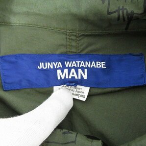 ☆JUNYA WATANABE MAN/ジュンヤワタベマン コムデギャルソン×Jean-Michel Basquiat 23SS モッズコート AD2022/WK-C001/XS /080の画像3