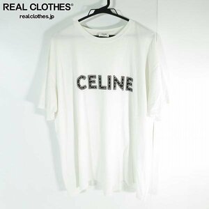 ☆【JPタグ】CELINE/セリーヌ 21SS スタッズ付き ルーズTシャツ 2X687501F/L /LPL