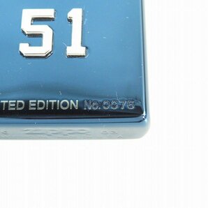 ZIPPO/ジッポー ROOKIE OF THE YEAR 2001 MLB SEATTLE MARINERS 51 ICHIRO イチロー メタル貼り no.0076 03年製 /000の画像7