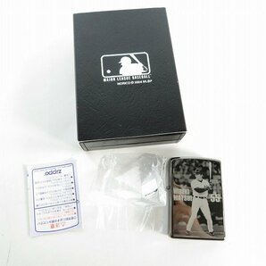 ZIPPO/ジッポー NEWYORK YANKEES/ニューヨークヤンキース 55 MATSUI HIDEKI/松井秀喜 no.0427 04年製 /000の画像8