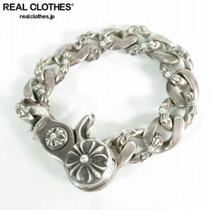 【オールド刻印】CHROME HEARTS/クロムハーツ ファンシーチェーンクリップ ブレスレット /000の画像1