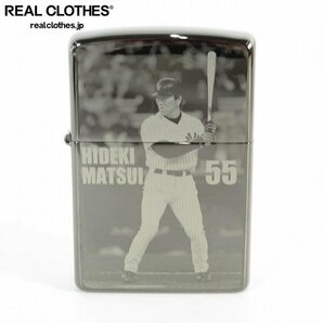 ZIPPO/ジッポー NEWYORK YANKEES/ニューヨークヤンキース 55 MATSUI HIDEKI/松井秀喜 no.0450 04年製 /000の画像1