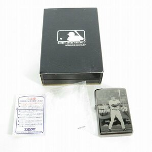 ZIPPO/ジッポー NEWYORK YANKEES/ニューヨークヤンキース 55 MATSUI HIDEKI/松井秀喜 no.0450 04年製 /000の画像8