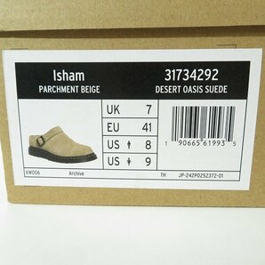 Dr.Martens/ドクターマーチン ISHAM/アイシャム BUCKLE MULEバックル ミュール スエード サンダルシューズ 31734292/UK7 /080の画像10