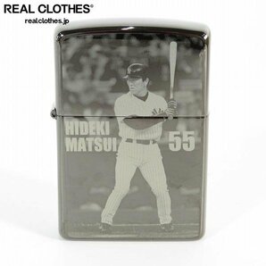 ZIPPO/ジッポー NEWYORK YANKEES/ニューヨークヤンキース 55 MATSUI HIDEKI/松井秀喜 no.0401 04年製 /000の画像1