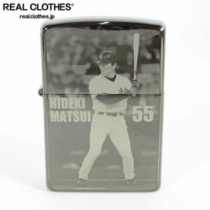 ZIPPO/ジッポー NEWYORK YANKEES/ニューヨークヤンキース 55 MATSUI HIDEKI/松井秀喜 no.0410 04年製 /000