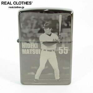 ZIPPO/ジッポー NEWYORK YANKEES/ニューヨークヤンキース 55 MATSUI HIDEKI/松井秀喜 no.0410 04年製 /000の画像1