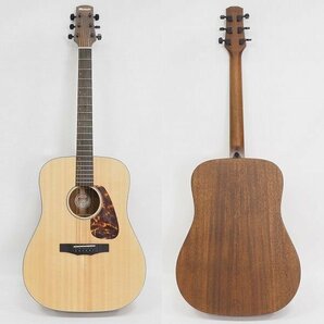 ★【美品】MORRIS/モーリス M-021 NAT アコースティックギター/アコギ ソフトケース付 同梱×/170の画像3