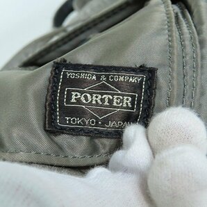 PORTER/ポーター TANKER/タンカー ショルダーポーチ カーキグレー系 /000の画像5