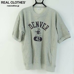 ☆Champion/チャンピオン REVERSE WEAVE/リバースウィーブ DENVER 半袖 スウェット M /060