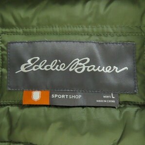 ☆Eddie Bauer/エディーバウアー ストームダウンベスト 700フィル L /060の画像3