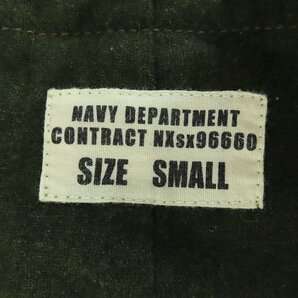 US.NAVY/ユーエスネイビー アメリカ海軍 NAVY DEPARTMENT オーバーオール NXsx96660 S /080の画像3