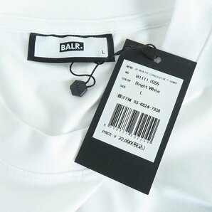 ☆【未使用】BALR./ボーラー 日本限定 JP OLAF STRAIGHT BIG LOGO LONGSLEEVE T-SHIRT/ロングスリーブTシャツ B1111.1055/L /LPLの画像3