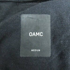 ☆OAMC/オーエーエムシー 18SS Dymo T-Shirt/ステッチデザインTシャツ IO25630/M /LPLの画像3