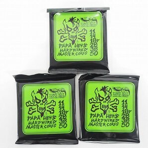 【未開封品】ERNIE BALL/アーニーボール PAPA HET'S James Hetfield Signature String ギター弦3セット コレクションBOX /000の画像2