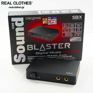 CREATIVE/クリエイティブ SB1240 Sound BLASTER Sound Blaster Digital Music Premium HD インターフェース 動作未確認 /000の画像1