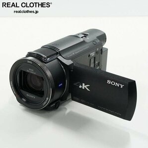 SONY/ソニー FDR-AX60 Handycam デジタル4Kビデオカメラ ハンディカム 簡易動作確認済み /080の画像1