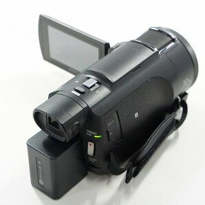SONY/ソニー FDR-AX60 Handycam デジタル4Kビデオカメラ ハンディカム 簡易動作確認済み /080の画像4