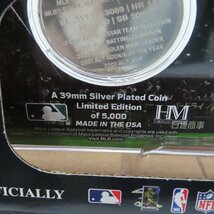 The Highland Mint社製 MLB マリナーズ イチロー 引退記念 シルバーコインカード /000_画像7