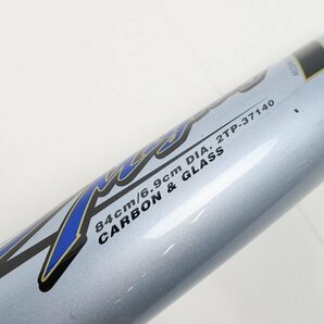 MIZUNO/ミズノ World Win CARBO MIGHTY 軟式用 カーボンバット 2TP-37140/84cm 同梱×/D1Xの画像3