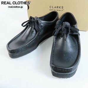 Clarks/クラークス leather WALLABEE/ワラビーブーツ 261555147075/7.5 /080の画像1