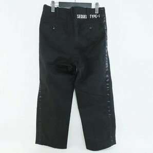 SEQUEL/シークエル CHINO PANTS (TYPE-C) タキシードデザイン 2タックチノパンツ SQ-21AW-PT-06/S /060の画像2